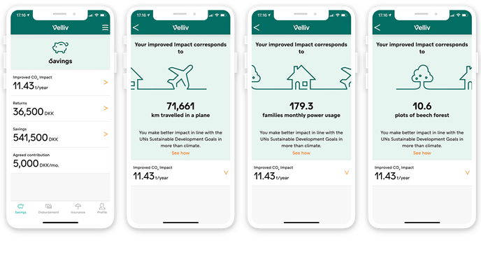 Vellivs app i et digitalt design